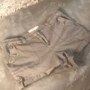 Light Grey Cargo Shorts